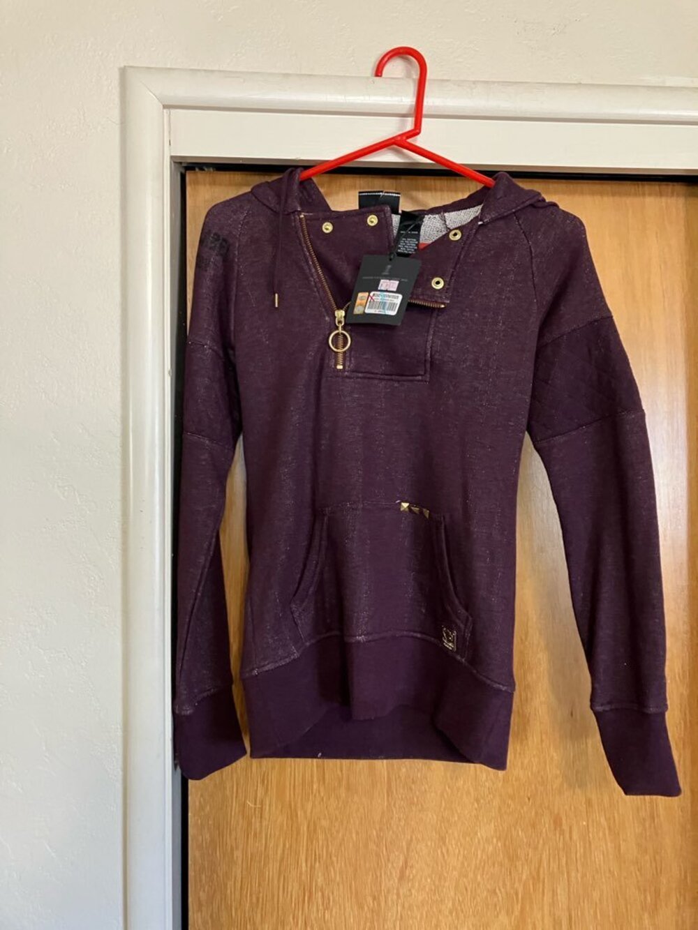 Purple Harley-Davidson Black Label hoodie